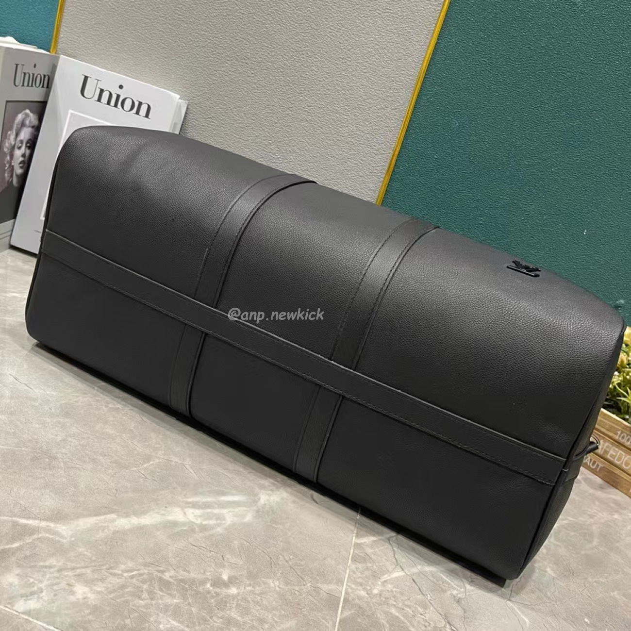 Louis Vuitton Keepall Bandouliere Monogram 50 Navy Duffel Bag (20) - www.newkick.vip